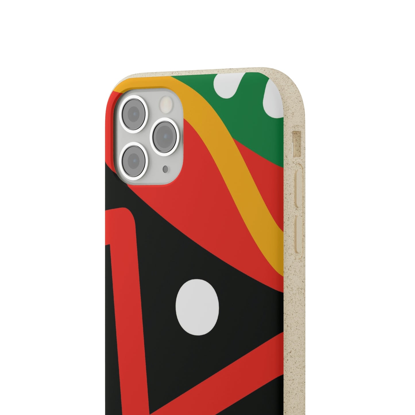 Afrocentric Eco-Friendly Biodegradable Phone Case: Protect Your Device & the Planet"
