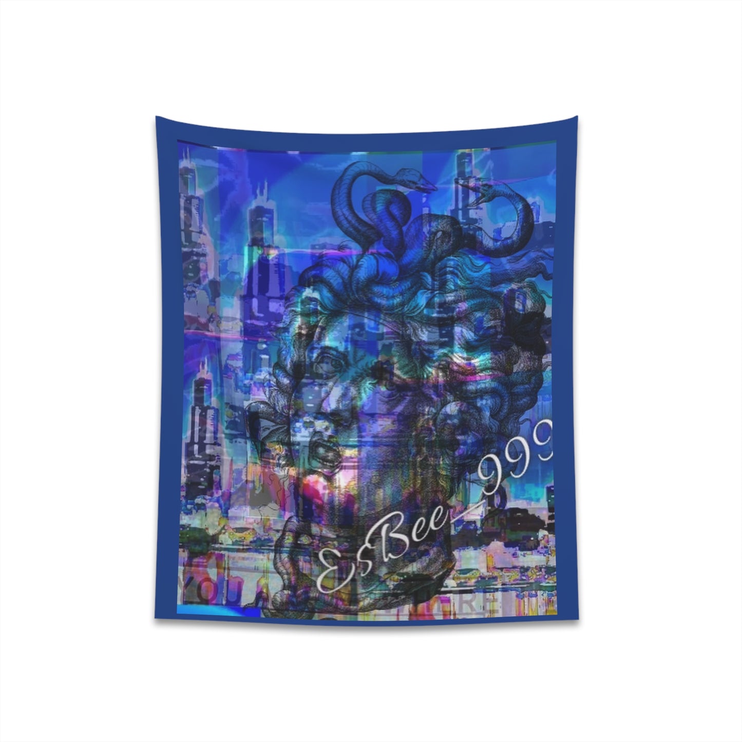 Medusa Wall Tapestry, Dark Academia Feminist Mythology Gothic Art, Halloween Wall Art