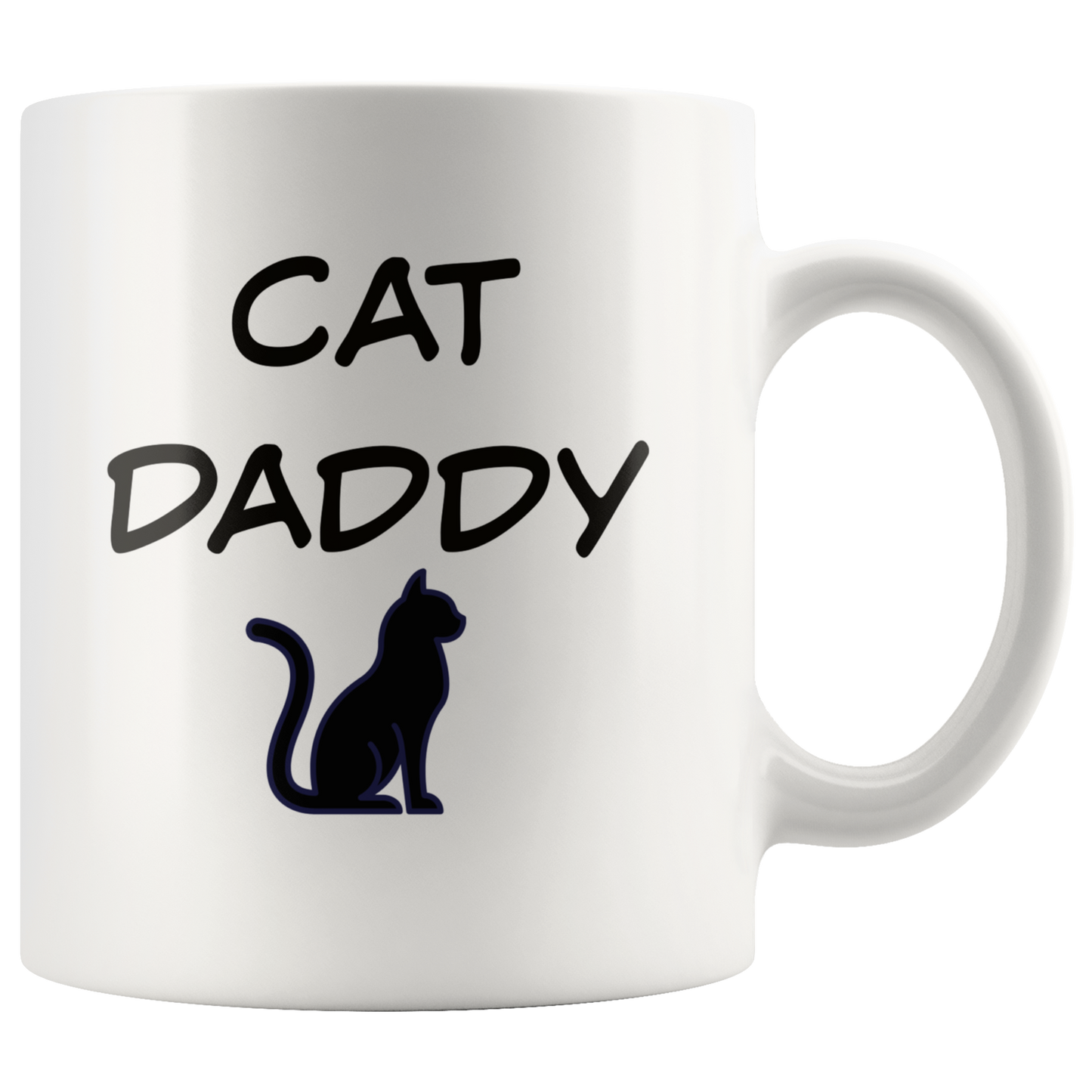 Cat Daddy Coffee Mug Gift for Him Dad Cat Lover Gift Cat Mug Cat Gift Custom Funny Mug
