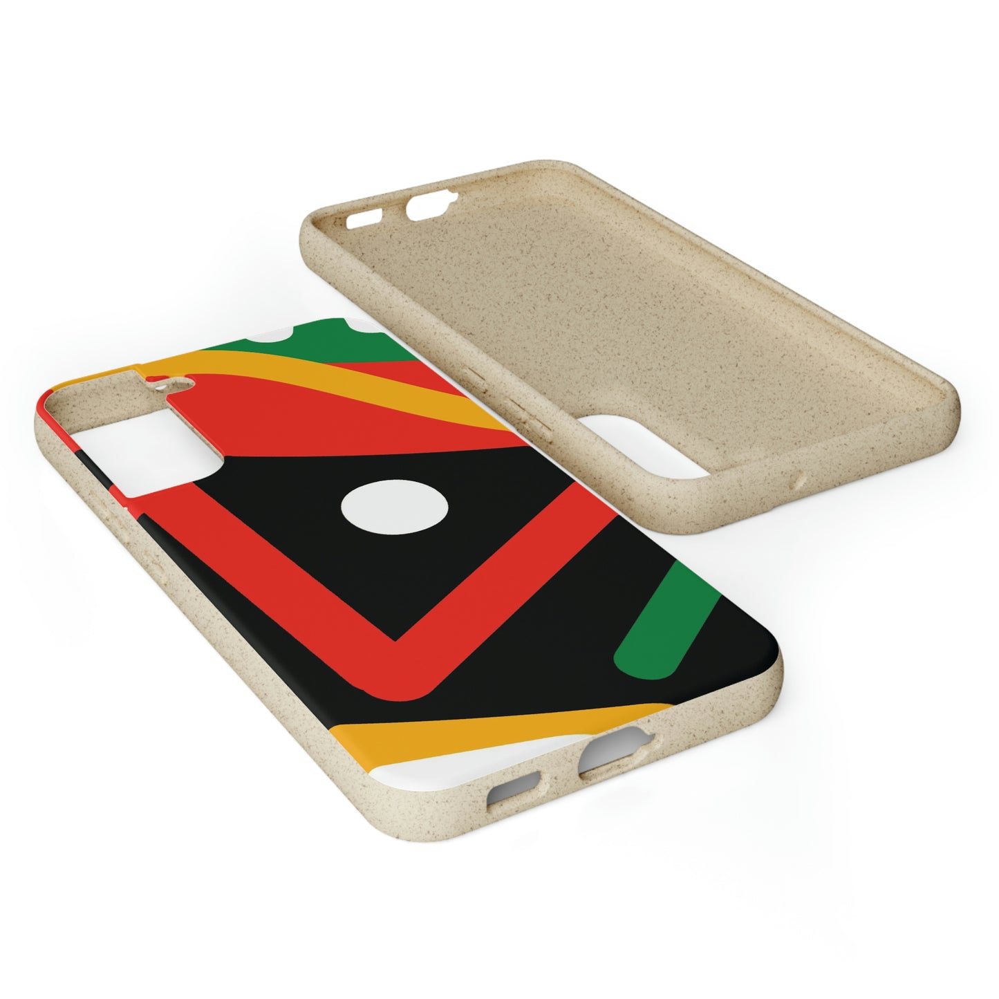 Afrocentric Eco-Friendly Biodegradable Phone Case: Protect Your Device & the Planet"