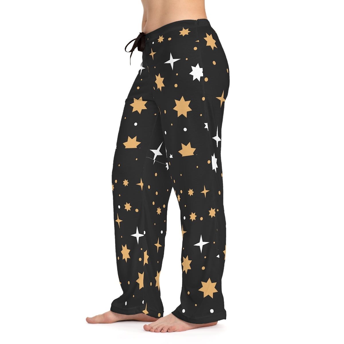 Women's Celestial Pajama Pants, Cute Lounge Pants Holiday Pajamas(AOP)