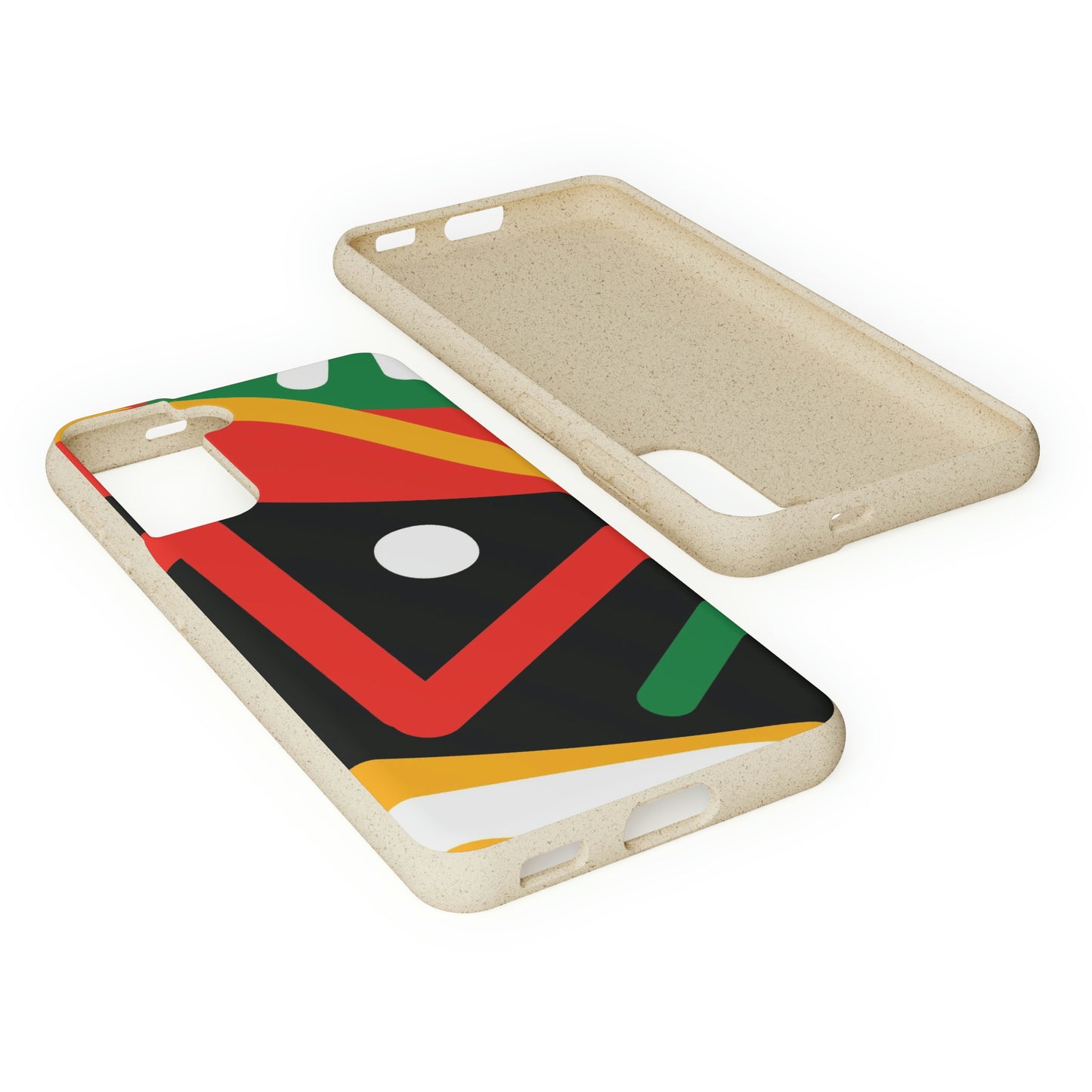 Afrocentric Eco-Friendly Biodegradable Phone Case: Protect Your Device & the Planet"