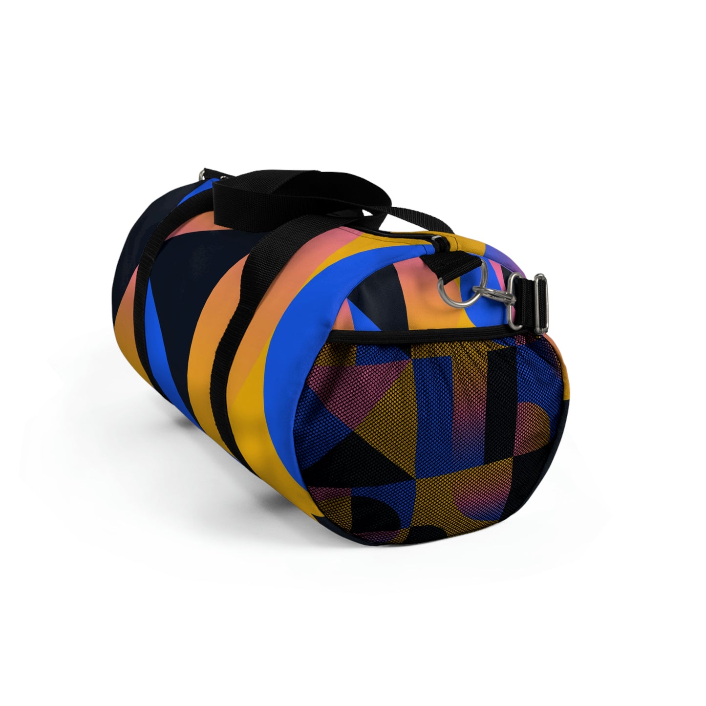 Colorful 90's Duffle Bag, Weekender Duffle Bag, Carry on Travel Overnight Canvas Duffel Bag