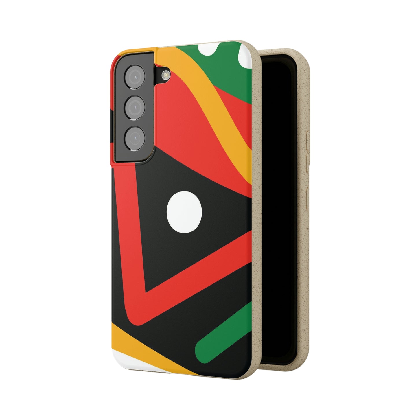 Afrocentric Eco-Friendly Biodegradable Phone Case: Protect Your Device & the Planet"