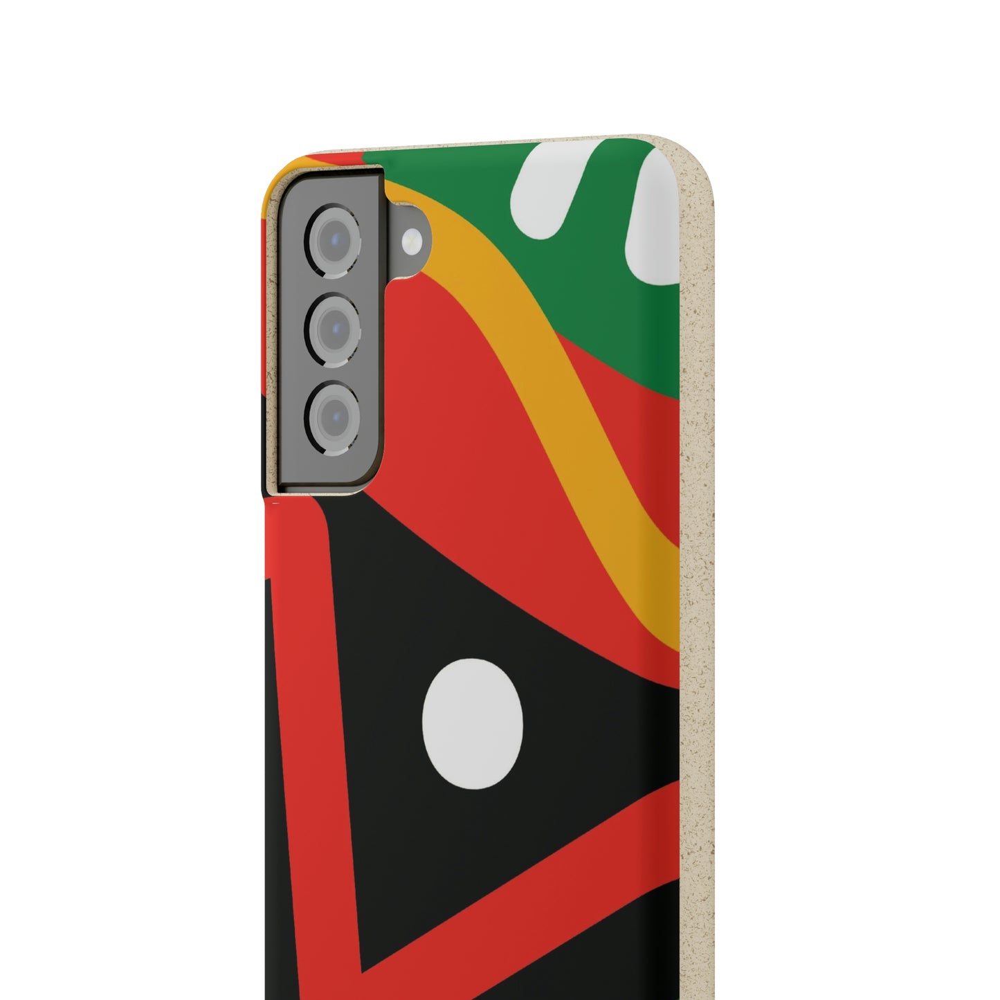 Afrocentric Eco-Friendly Biodegradable Phone Case: Protect Your Device & the Planet"