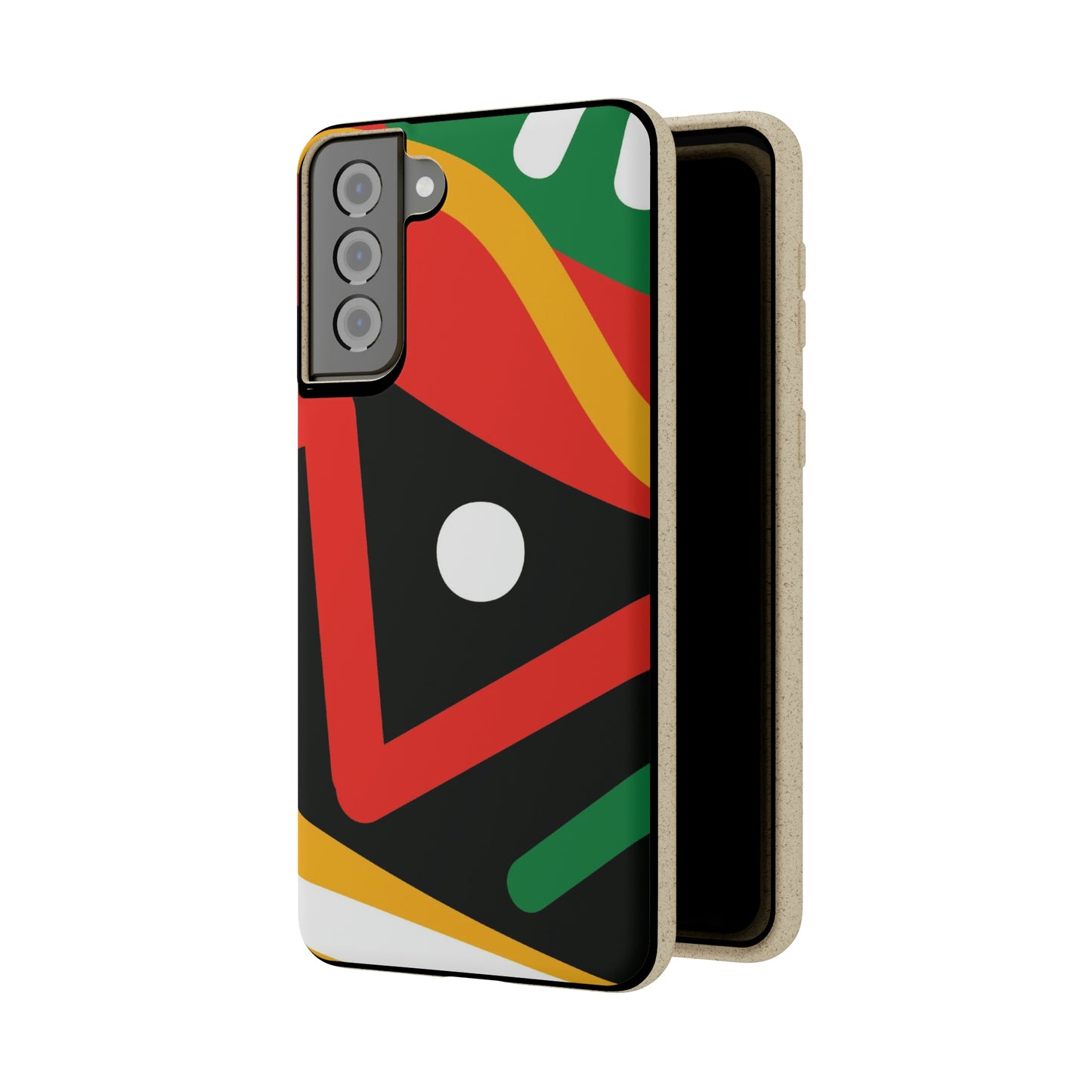 Afrocentric Eco-Friendly Biodegradable Phone Case: Protect Your Device & the Planet"