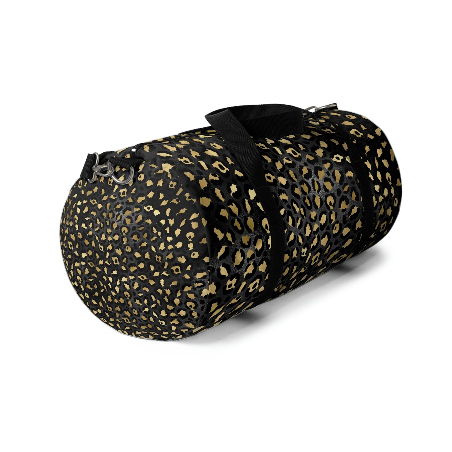 Leopard Print Duffle Bag, Weekender Duffle Bag, Carry-on Travel Overnight Canvas Duffel Bag