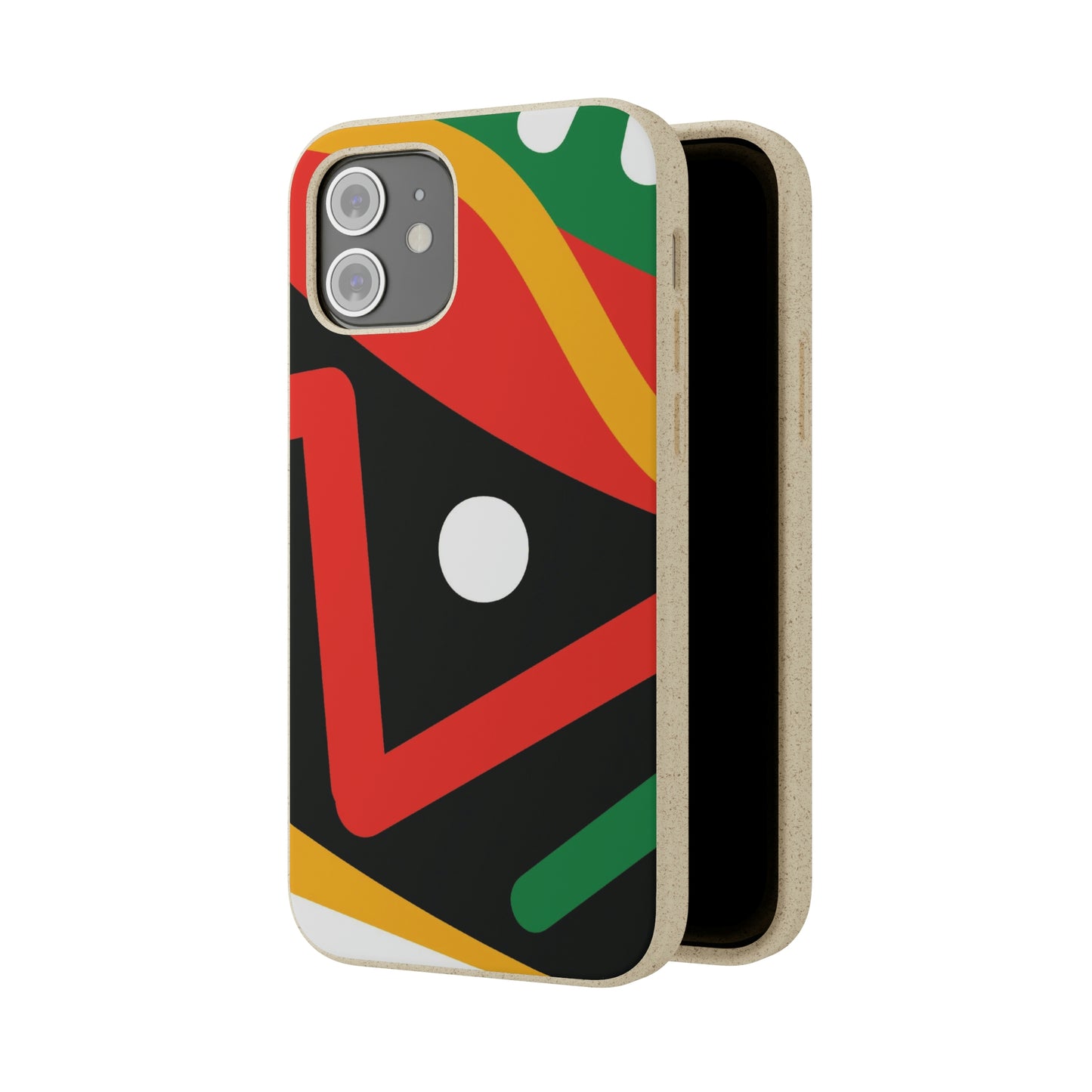 Afrocentric Eco-Friendly Biodegradable Phone Case: Protect Your Device & the Planet"