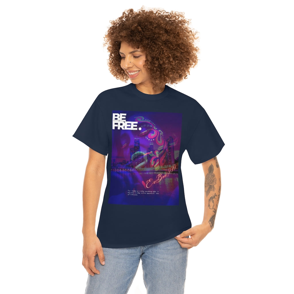 esbee be free graphic tee