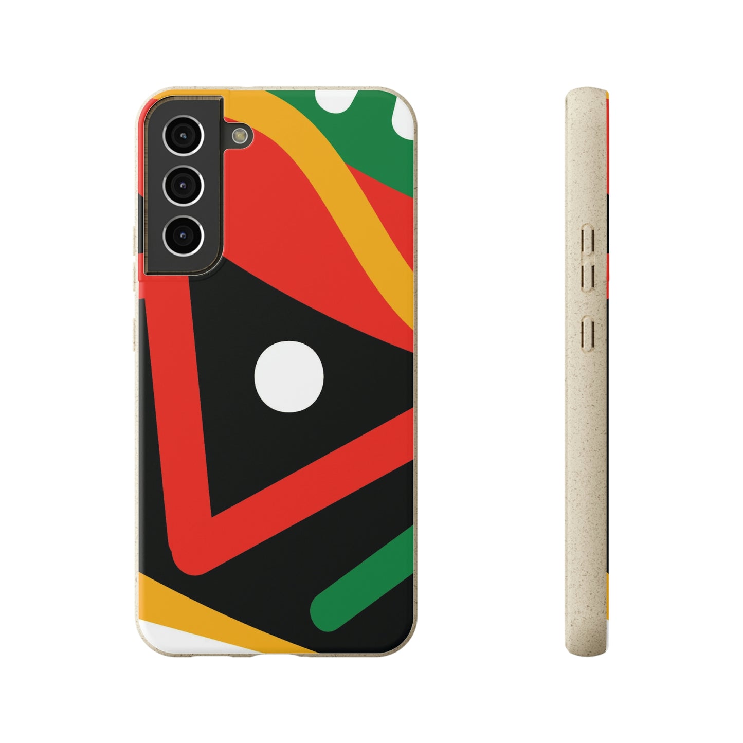 Afrocentric Eco-Friendly Biodegradable Phone Case: Protect Your Device & the Planet"