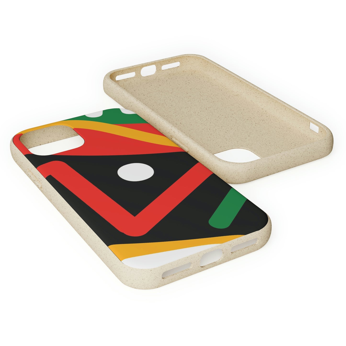 Afrocentric Eco-Friendly Biodegradable Phone Case: Protect Your Device & the Planet"