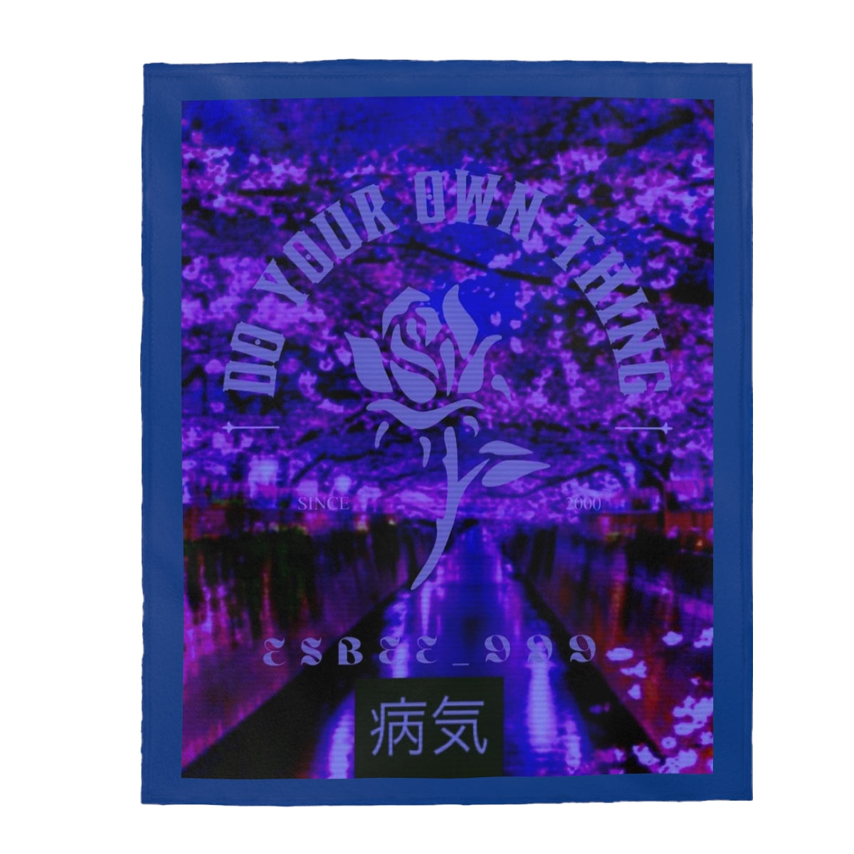 Purple Throw Blanket Soft Cozy Warm Plush Inspirational Velveteen Blanket