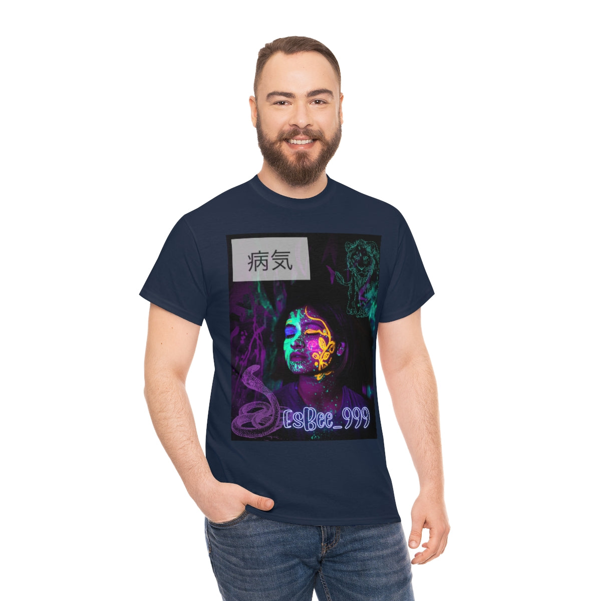 Rave Alternative Streetwear Fashion, Art Print Shirt, Graphic Tee Shirt Unisex