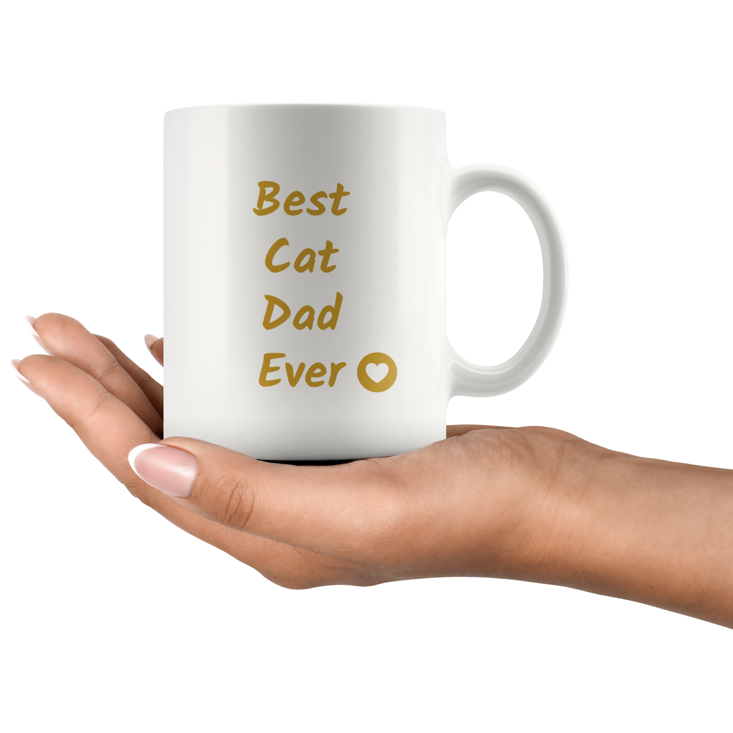 Best Cat Dad Ever Coffee Mug Cat Lover Owner Gift Cat mug Cat gift for Him Custom Funny mug