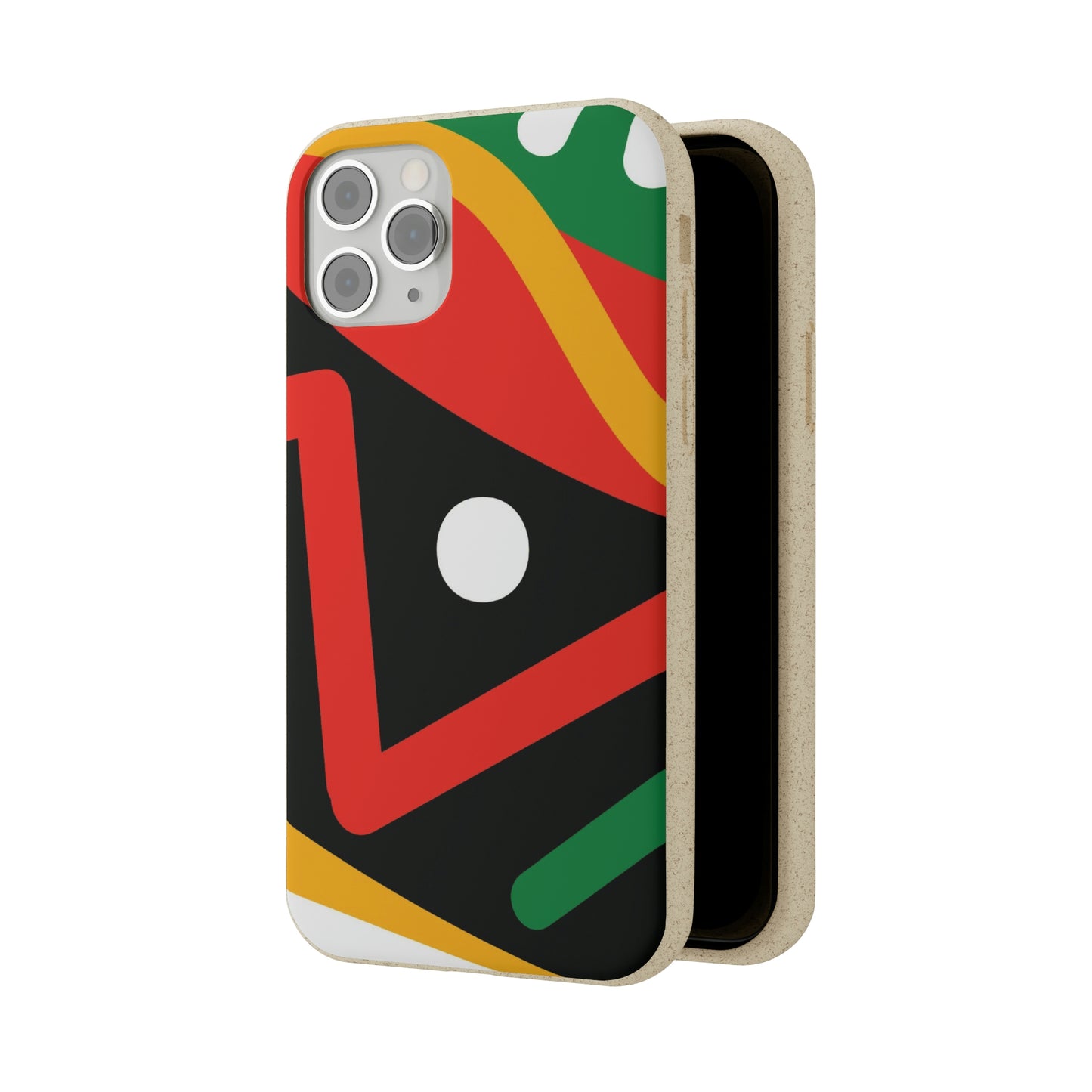 Afrocentric Eco-Friendly Biodegradable Phone Case: Protect Your Device & the Planet"