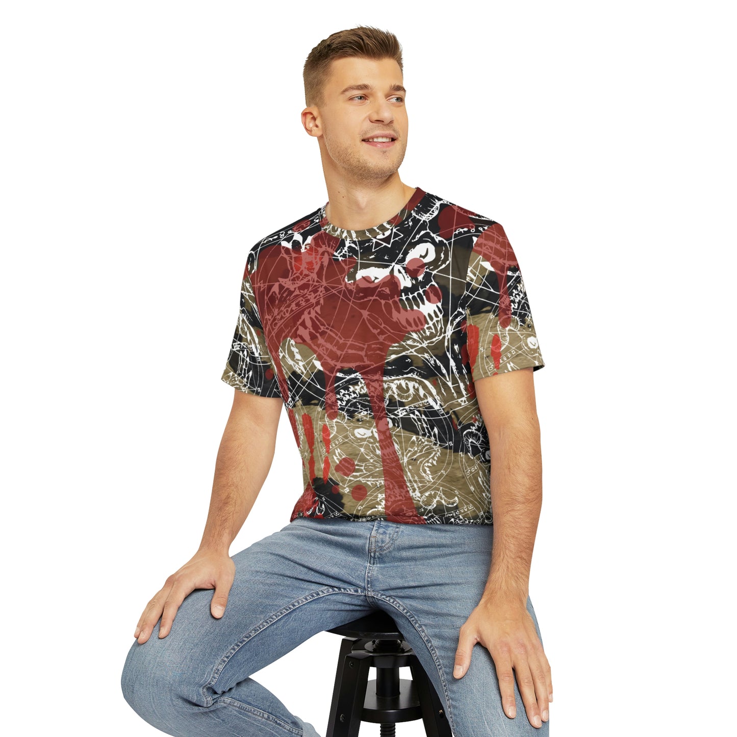 Grunge Y2k Shirt Dark Academia Clothing, Gothic Shirt, Cool Streetwear,