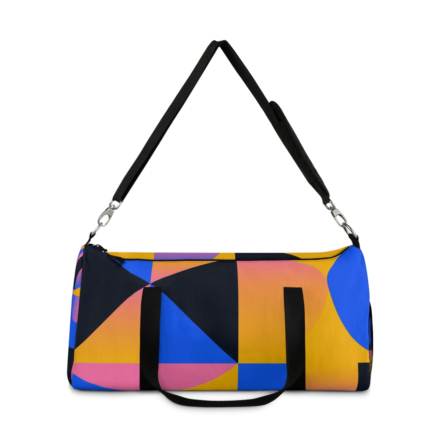 Colorful 90's Duffle Bag, Weekender Duffle Bag, Carry on Travel Overnight Canvas Duffel Bag
