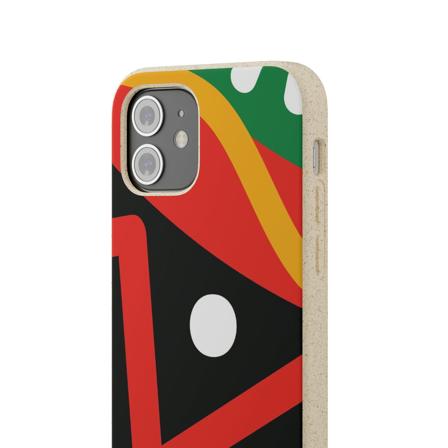 Afrocentric Eco-Friendly Biodegradable Phone Case: Protect Your Device & the Planet"