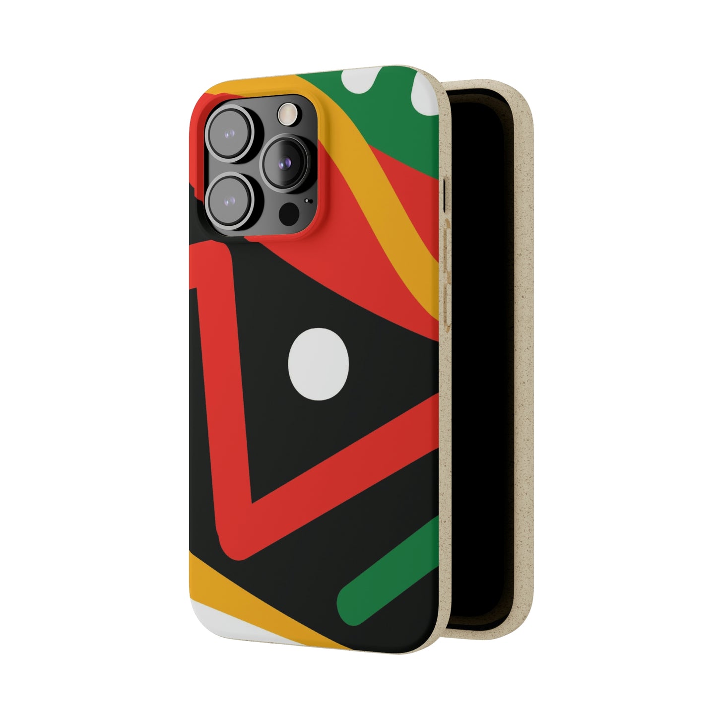Afrocentric Eco-Friendly Biodegradable Phone Case: Protect Your Device & the Planet"