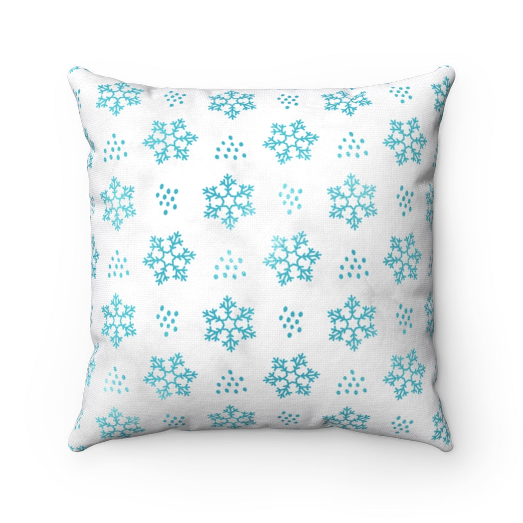 Snowflake Throw Pillow, Throw Pillow Cover, Christmas Decor, Home Decor, Couch Pillow, Fun Throw Pillow