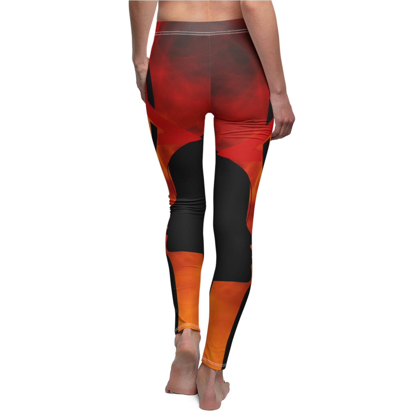 Women's Goth Leggings, Gothic Clothing Streetwear, Witchy Leggings, Women Workout Outfit, Goth Clothing