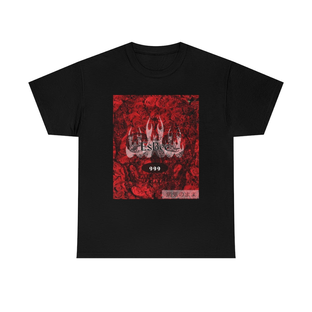 Goth Streetwear Skull Skeleton Shirt, Goth Style Y2k Clothes Plus Size