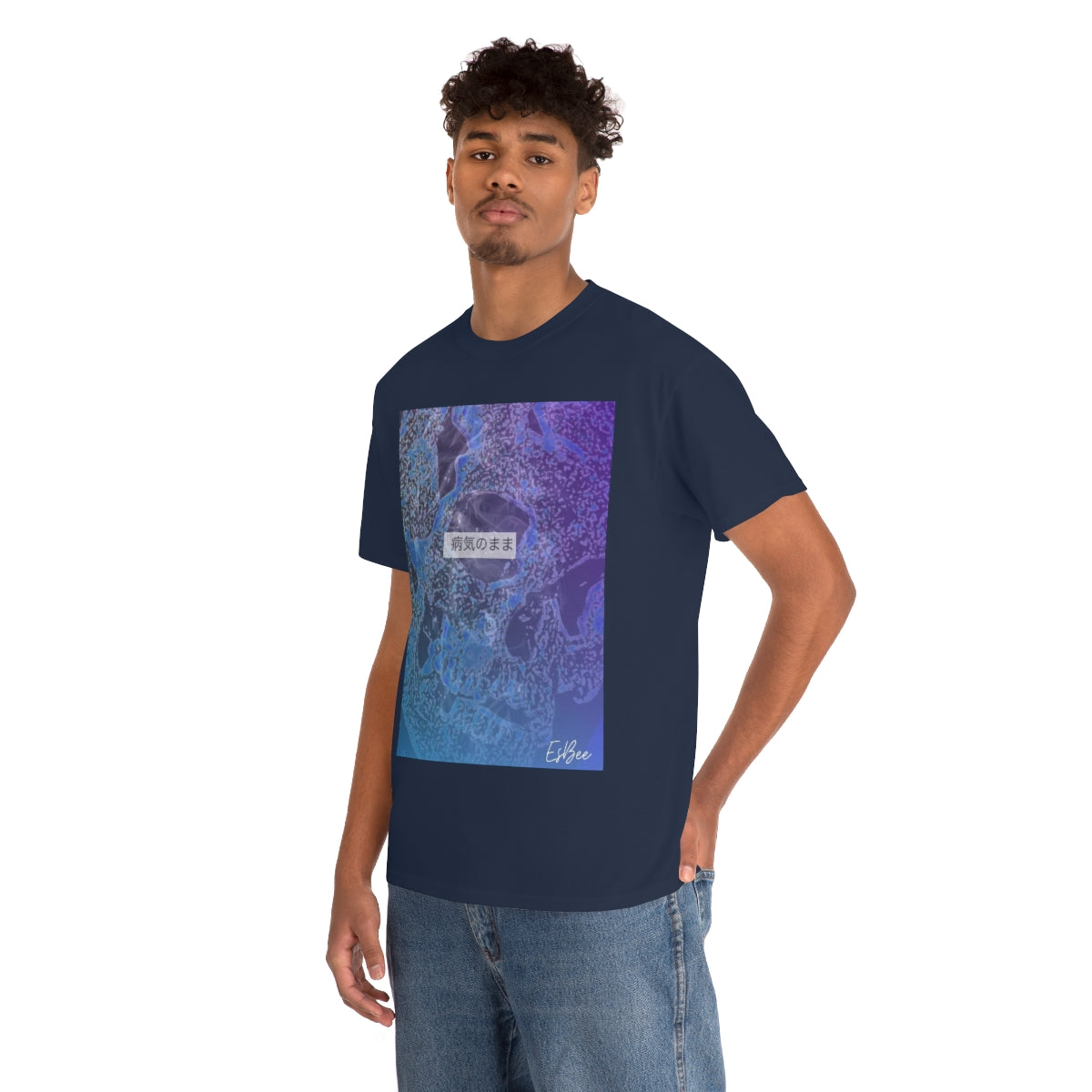 Goth Skull Abstract Print Shirt, Skeleton T-Shirt, Streetwear Fashion Clothes, Custom Unique Graphic Tee Unisex Short Sleeve Tee