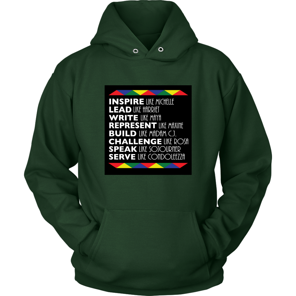 Black History Hoodie-African American History Hoodie-Black leaders women-Custom Hoodies