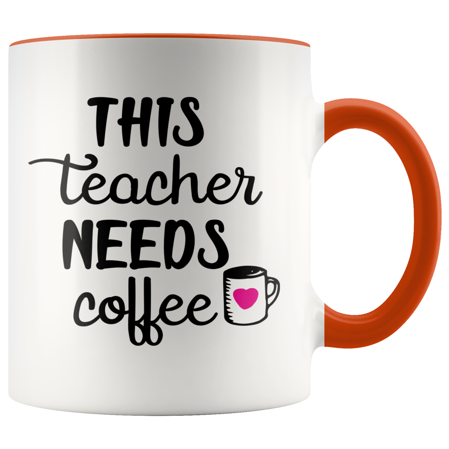 Coffee Mug Teacher Gift Ceramic accent coffee mugs Teacher appreciation