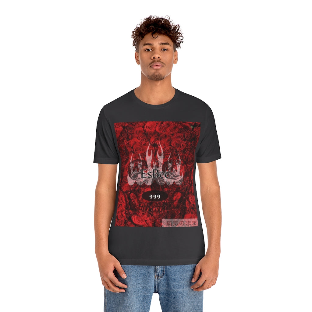 Skull Graphic Tee for Men Women, Gothic Clothing, Fashion, Style, Custom Shirt, Black T-shirt,