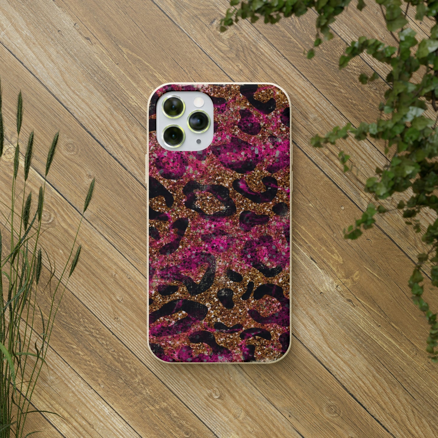 Animal Print Eco-Friendly Biodegradable Phone Case: Protect Your Device & the Planet"