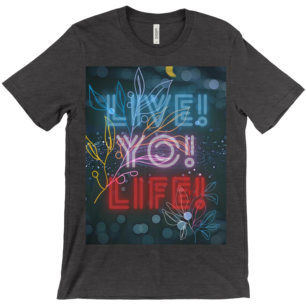 Esbee Custom Shirt, Live Yo Life! Unisex Graphic Shirt