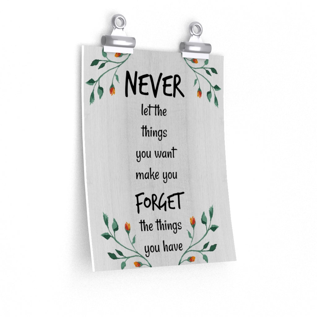 Motivational Poster Inspirational Quote Poster Print Modern Art Poster Typography Print Custom Word Art