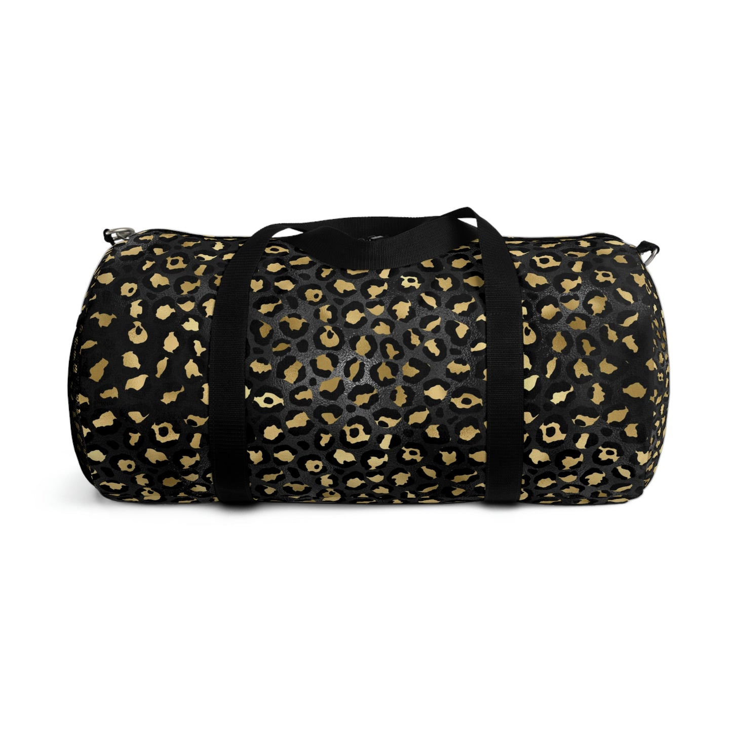 Leopard Print Duffle Bag, Weekender Duffle Bag, Carry-on Travel Overnight Canvas Duffel Bag