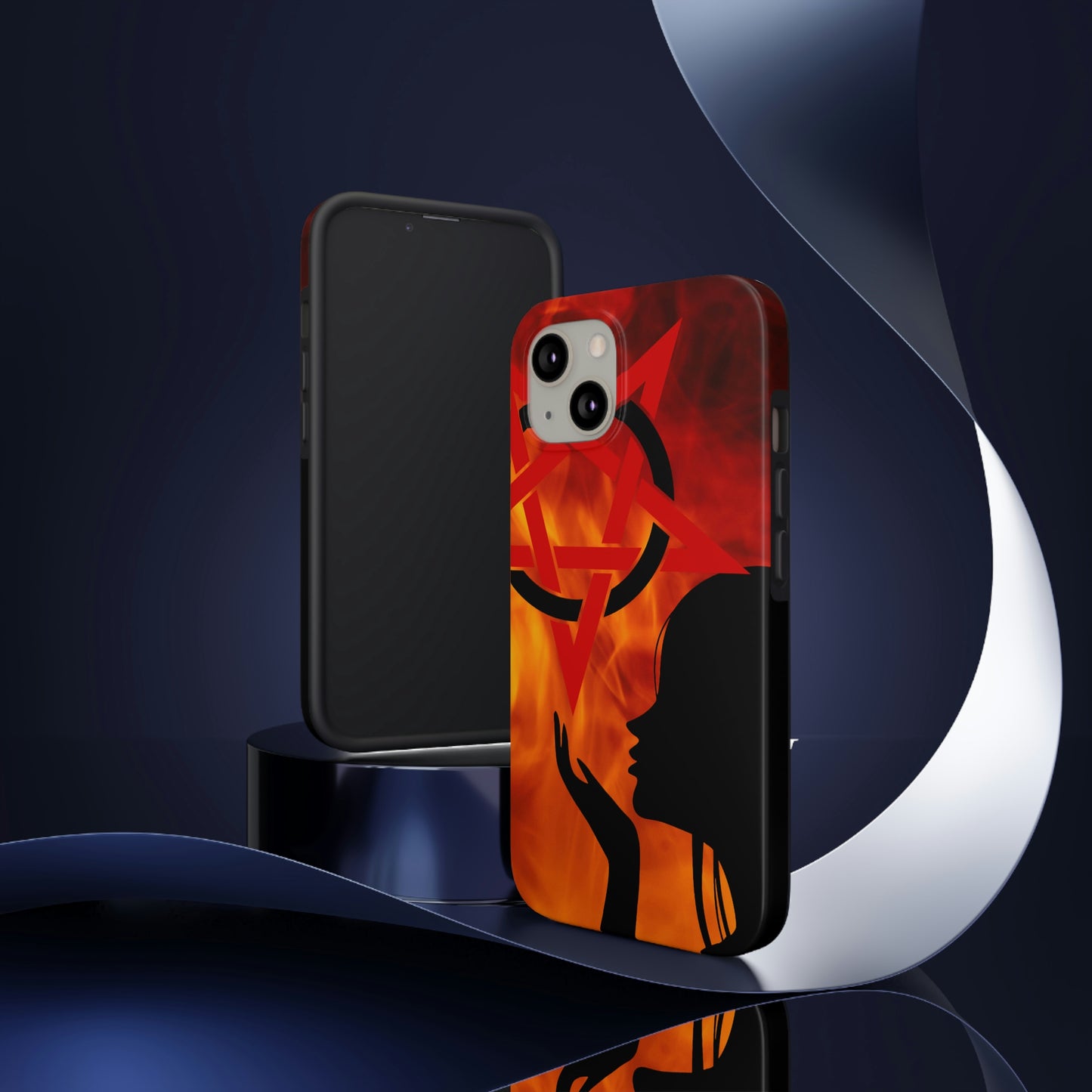 Witchy Phone Case, Gothic Cell Phone Case Cute Cool Tough Phone Case