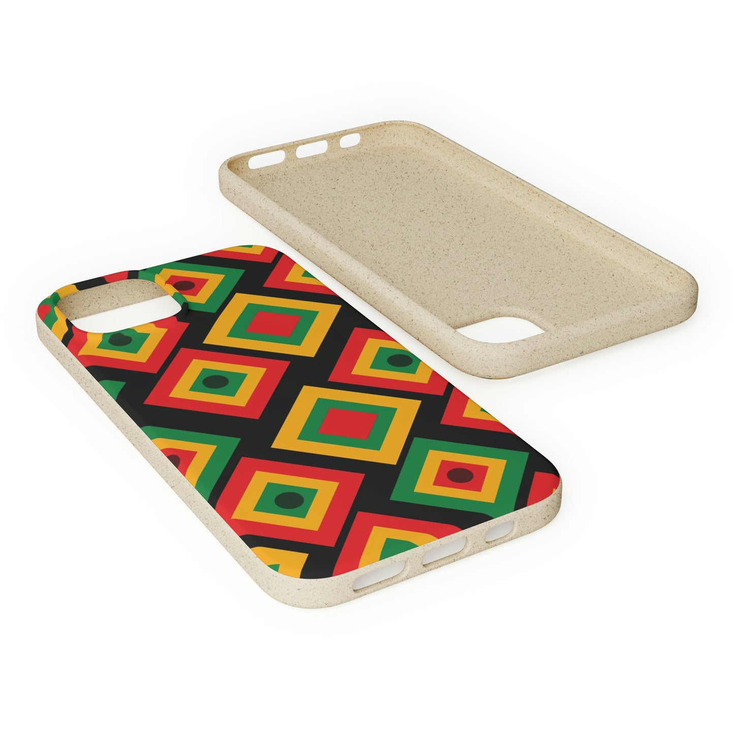 Afrocentric Eco-Friendly Biodegradable Phone Case: Protect Your Device & the Planet"