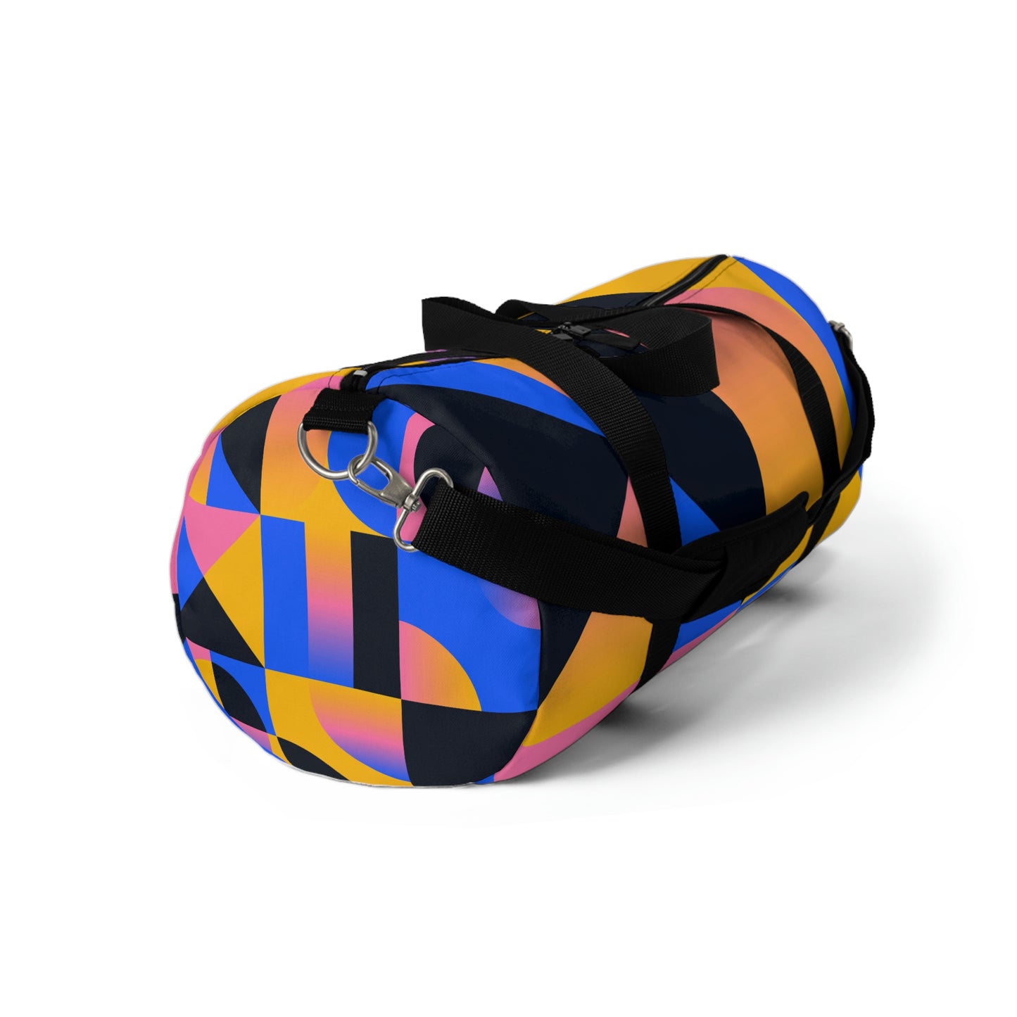 Colorful 90's Duffle Bag, Weekender Duffle Bag, Carry on Travel Overnight Canvas Duffel Bag