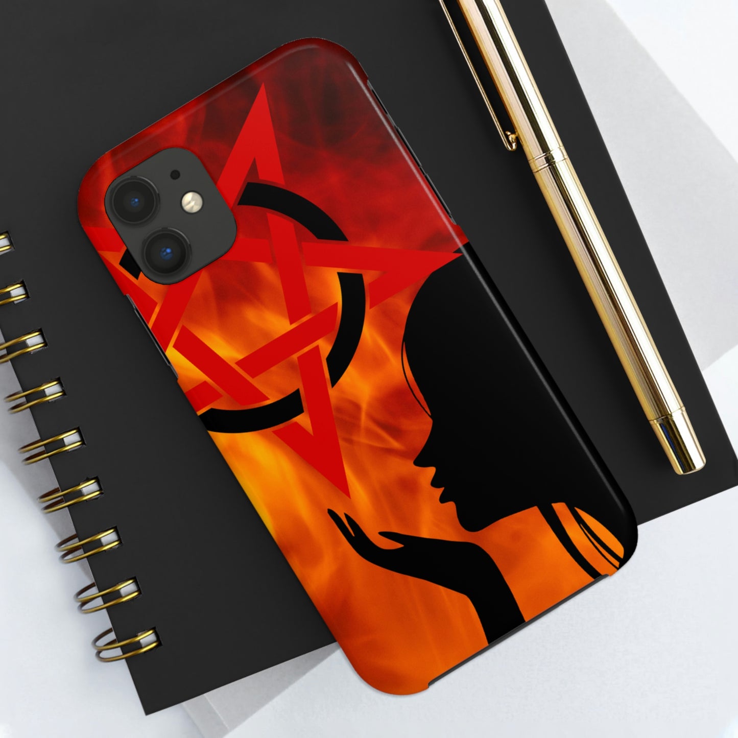 Witchy Phone Case, Gothic Cell Phone Case Cute Cool Tough Phone Case