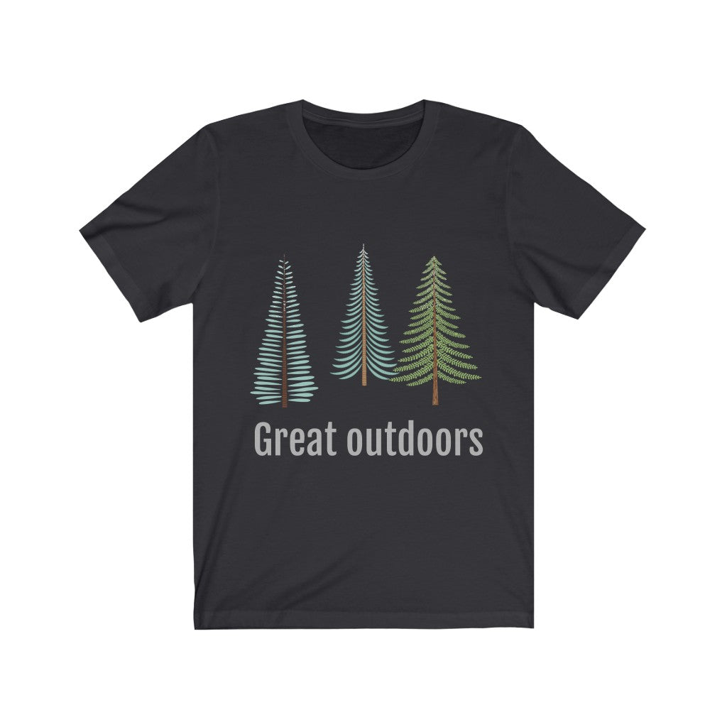 Great Outdoors, Outdoors Shirt, Hiking Shirt, Camping Shirt, Nature T-Shirt, Hike Shirt, Fall Shirt, Custom Shirt Men Women