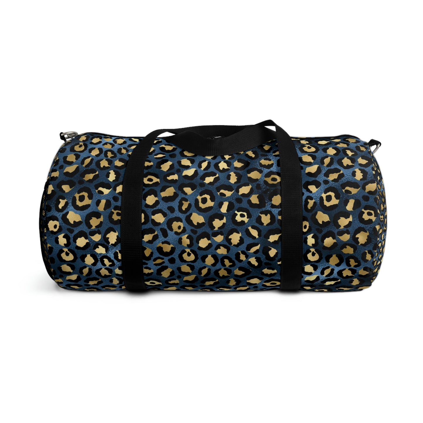 Leopard Print Duffle Bag, Weekender Duffle Bag, Carry-on Travel Overnight Canvas Duffel Bag