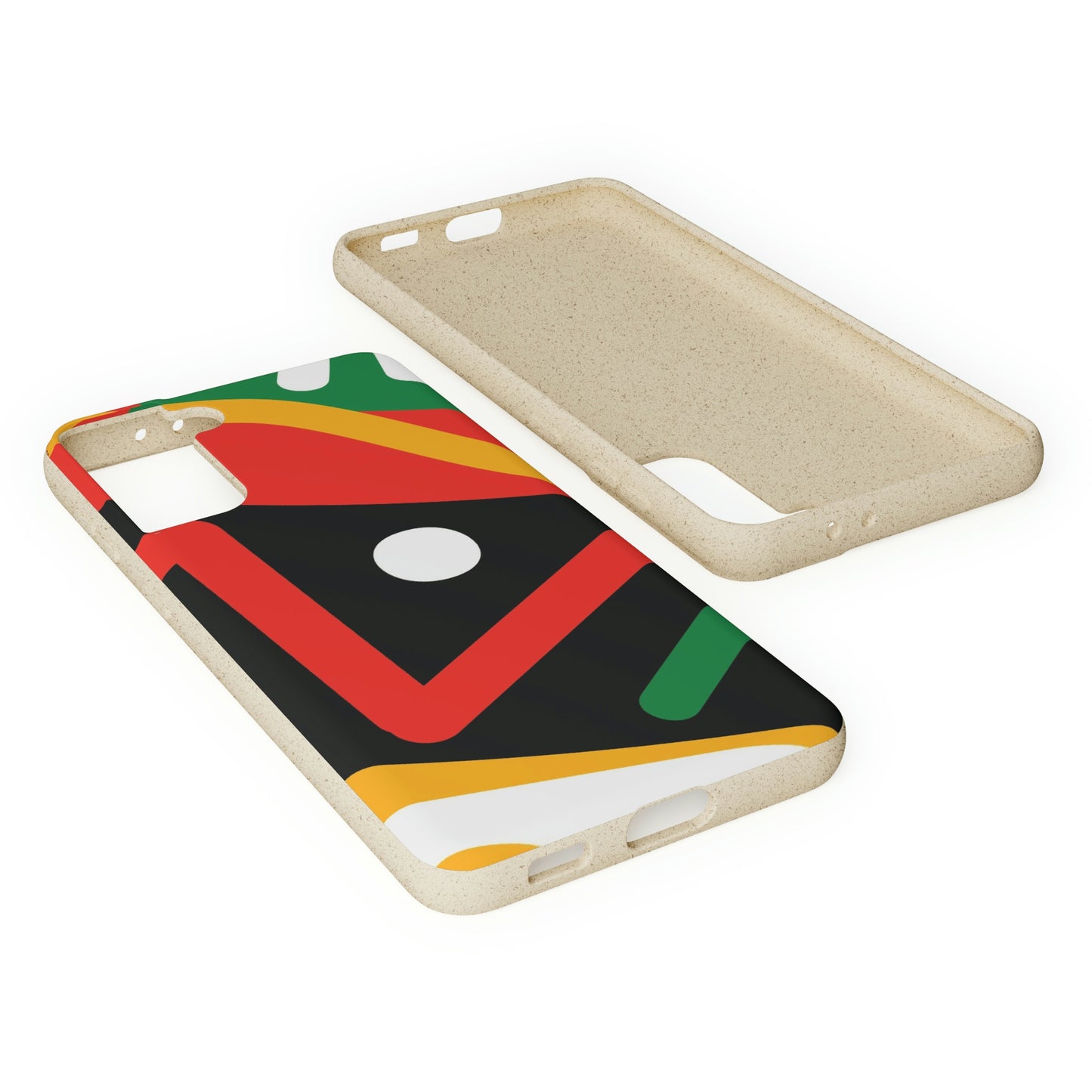 Afrocentric Eco-Friendly Biodegradable Phone Case: Protect Your Device & the Planet"