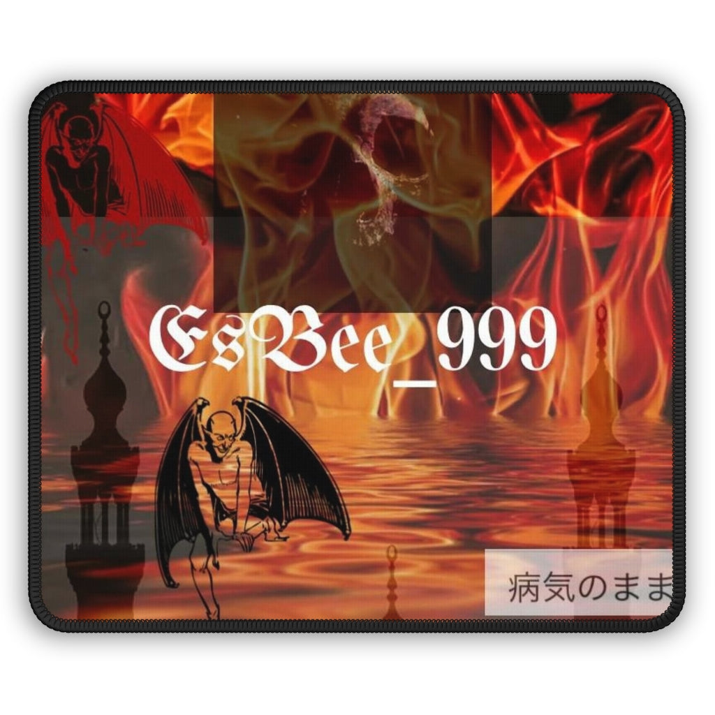 Gothic Gaming Mouse Pad, Gaming Pad, Abstract Art Mouse Pad, Custom