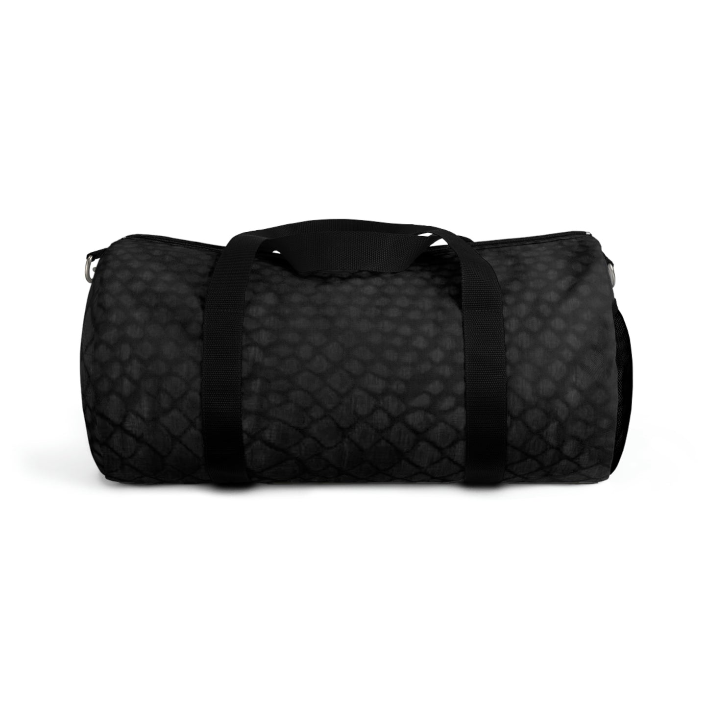 Black Duffle Bag, Weekender Duffle Bag, Carry-on Travel Overnight Canvas Duffel Bag