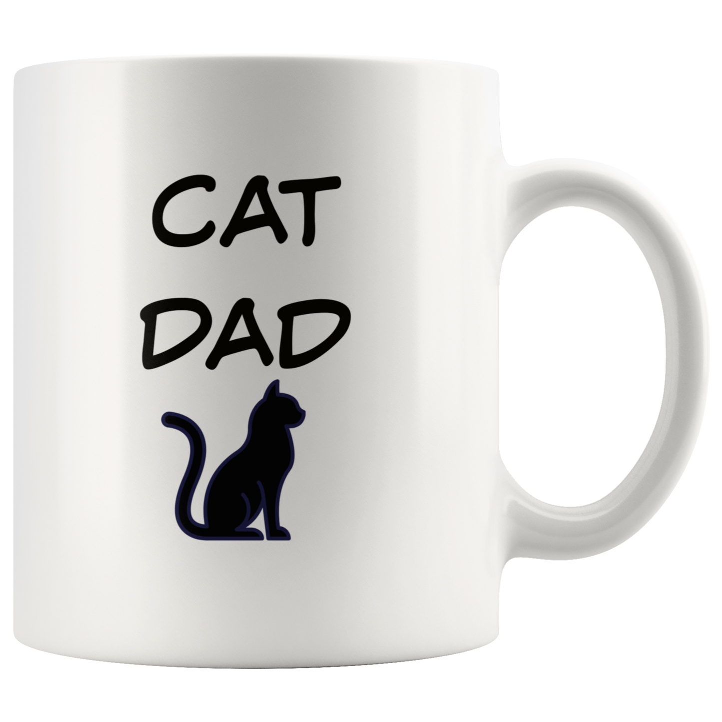 Cat Dad Coffee mug Gift for Him Dad Cat Lover Gift Cat Mug Cat Gift Funny Mug Custom
