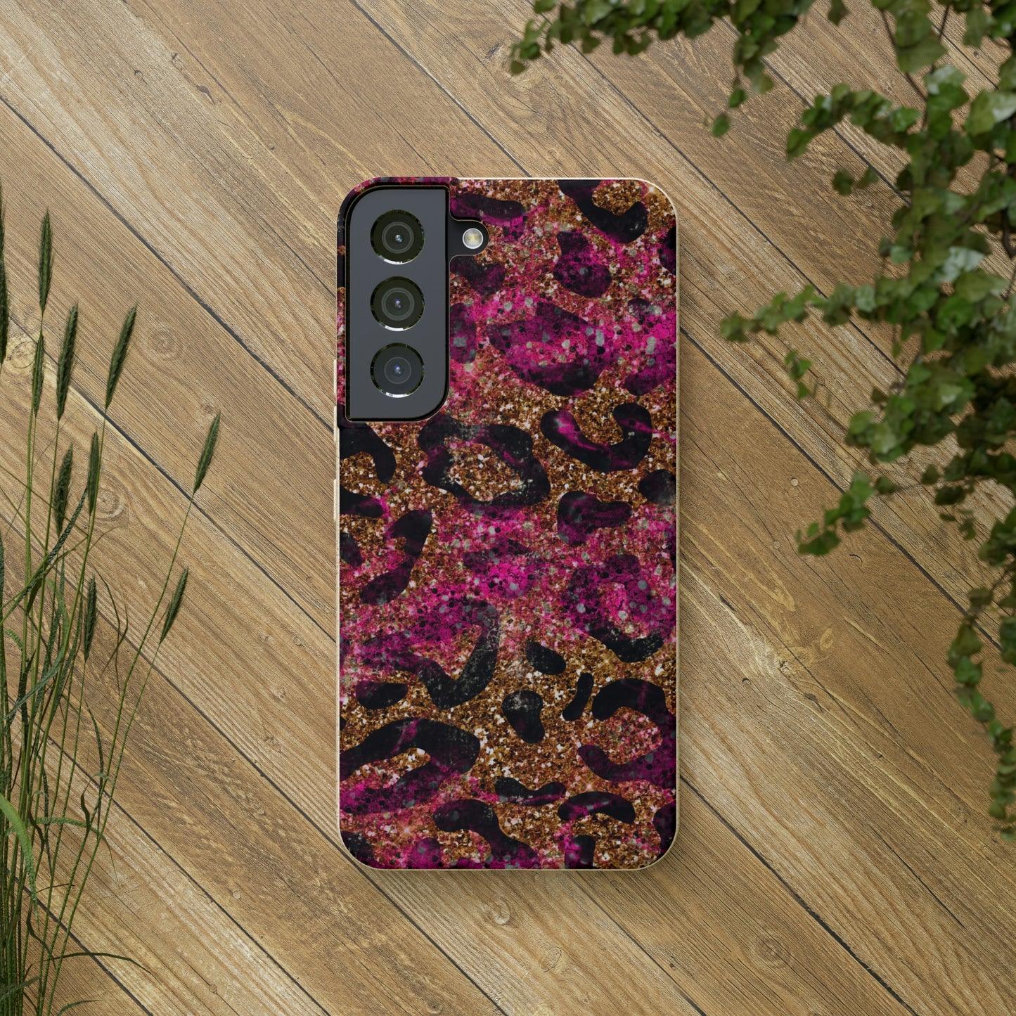 Animal Print Eco-Friendly Biodegradable Phone Case: Protect Your Device & the Planet"