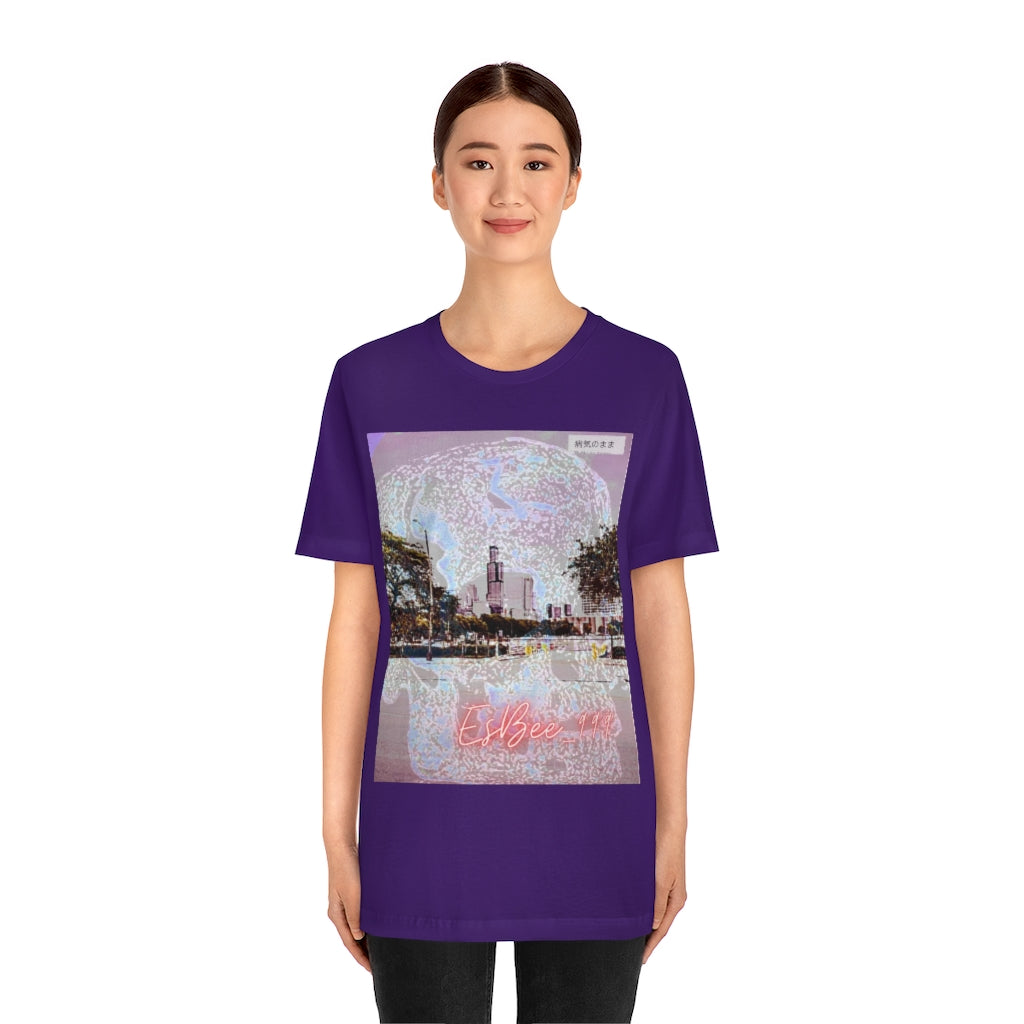 Skull Graphic Tee for Men Women, Gothic Fashion Clothing, Cool T-Shirts