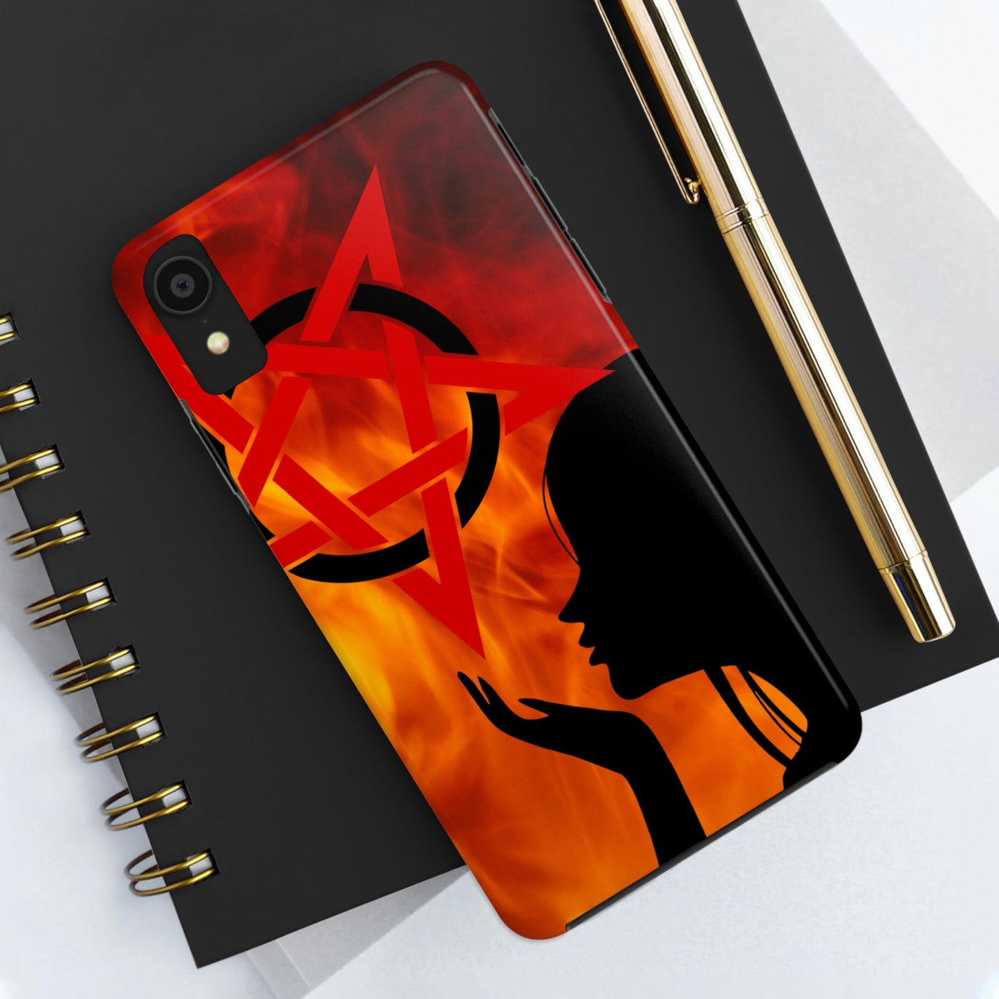 Witchy Phone Case, Gothic Cell Phone Case Cute Cool Tough Phone Case