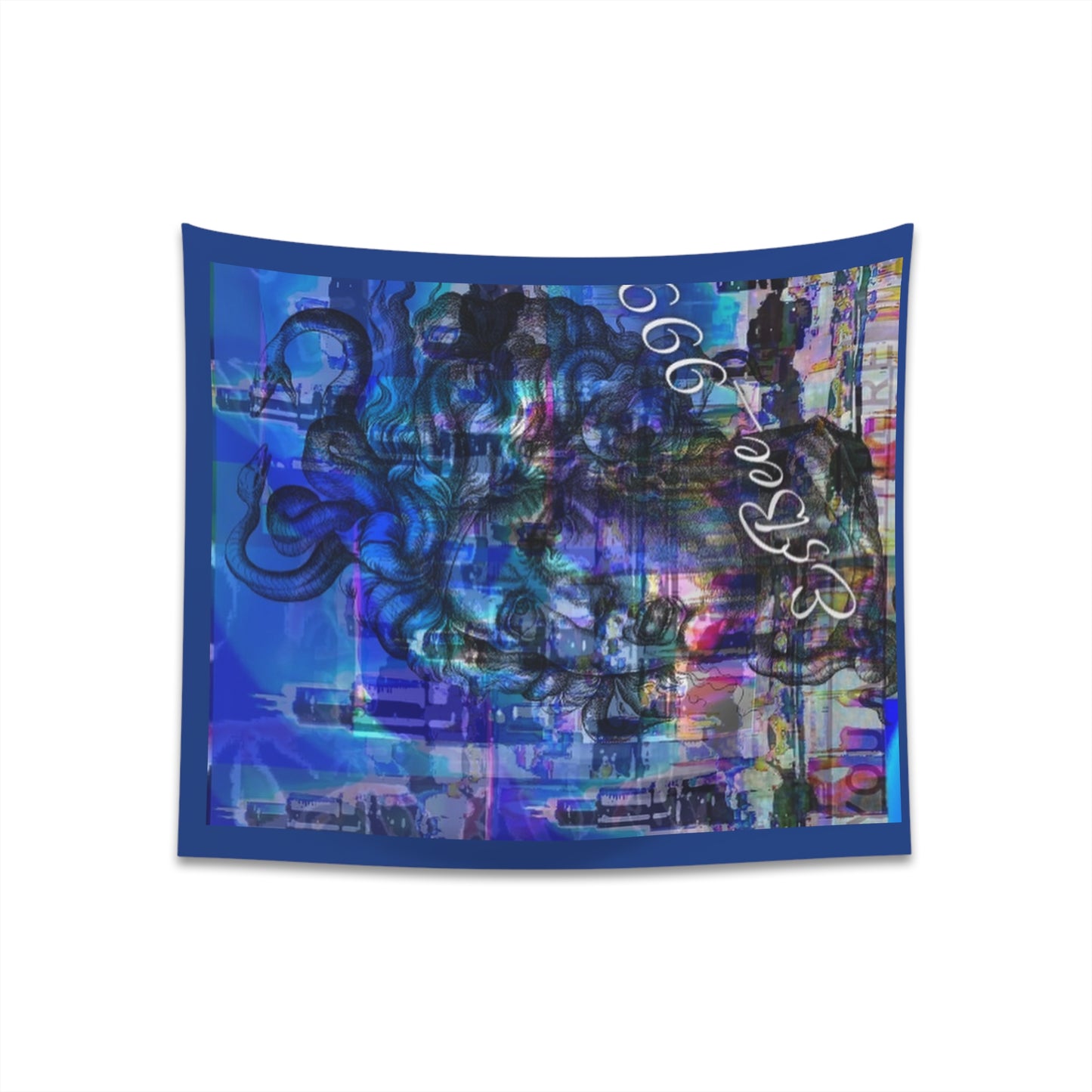 Medusa Wall Tapestry, Dark Academia Feminist Mythology Gothic Art, Halloween Wall Art