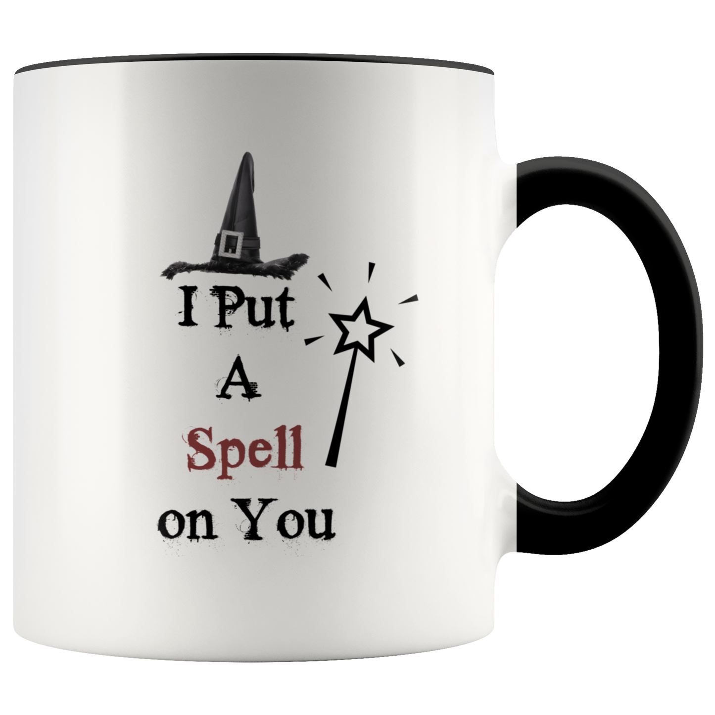 Halloween Coffee Mug Witch Fall Holiday Decor Funny Gift for Women Men Gothic Custom Mug
