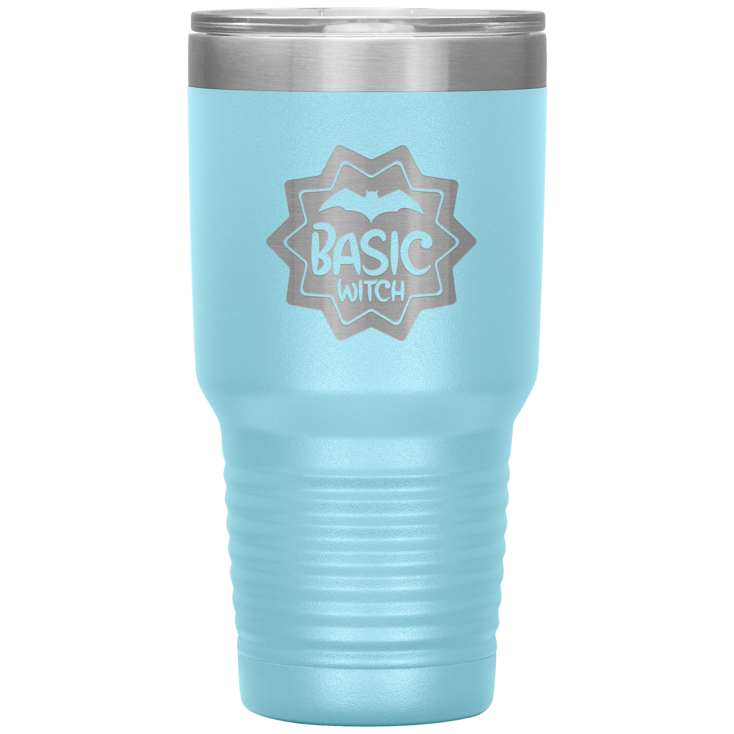 Halloween Tumbler Basic Witch Funny Tumbler 30 oz Insulated Tumbler Mug Cup Gift